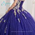 2017 Lace Appliques Sequined Perlen Ballkleid Quinceanera Kleider